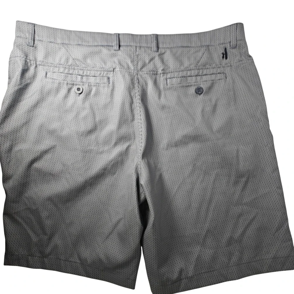 Johnnie-O Mens Pacific Blue Geometric Performance Shorts JMSH1620 Size 40